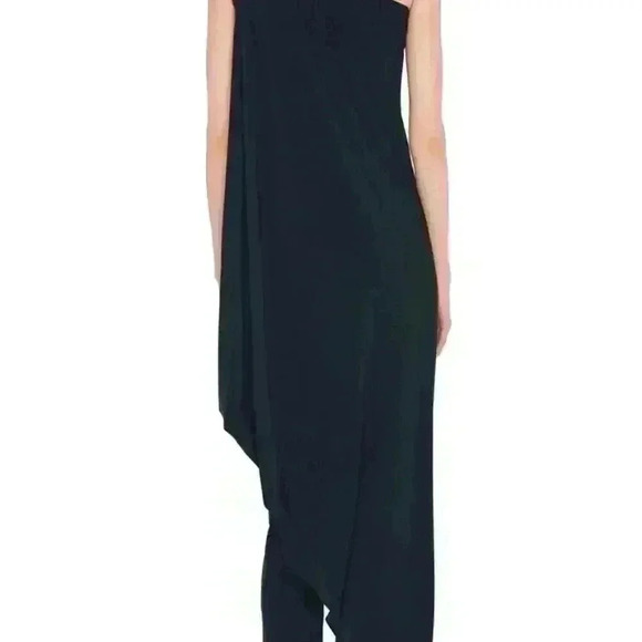 New Norma Kamali Diagonal Tunic, Black XXS New w/Tags - Picture 5 of 8